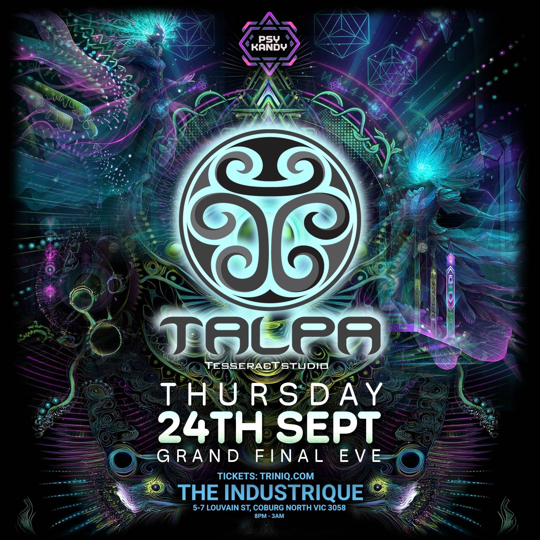 PsyKandy PRESENTS TALPA (TesseracTstudio)
