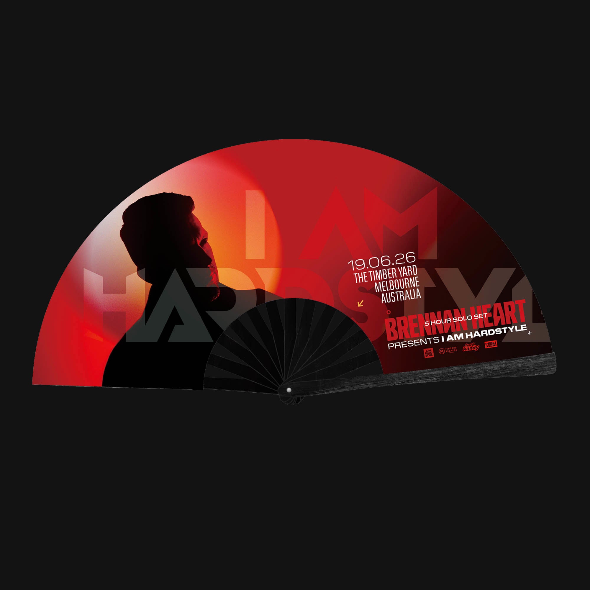 Brennan Heart Presents: IAM HARDSTYLE Fan - LIMITED EDITION