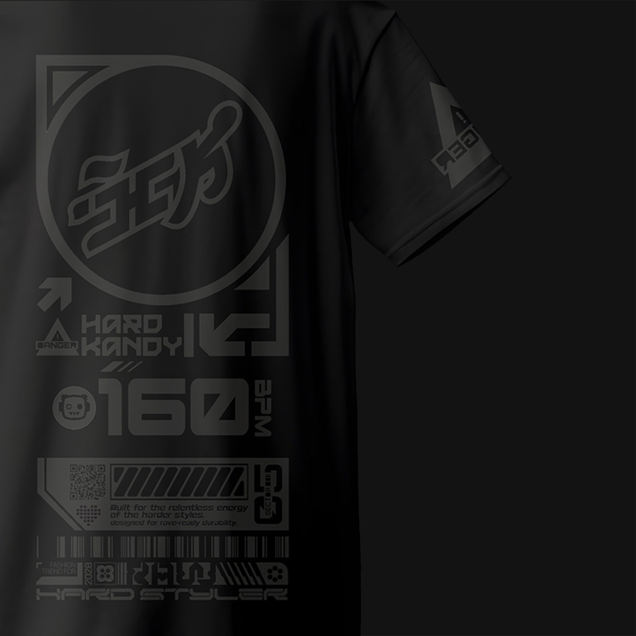 Hard Kandy “160 BPM” Danger Wear T-Shirt