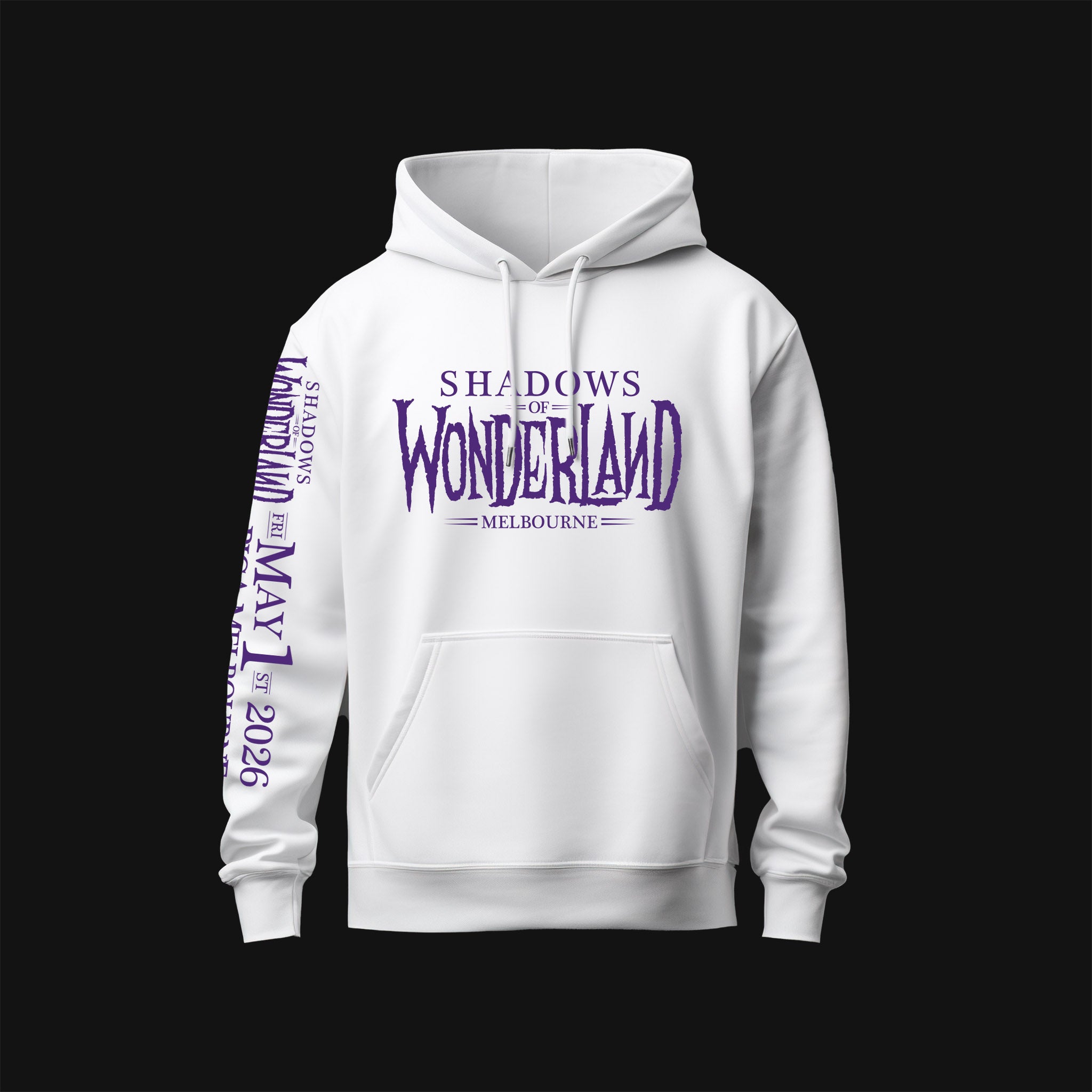 Shadows of Wonderland Hoodie 2026 WHITE
