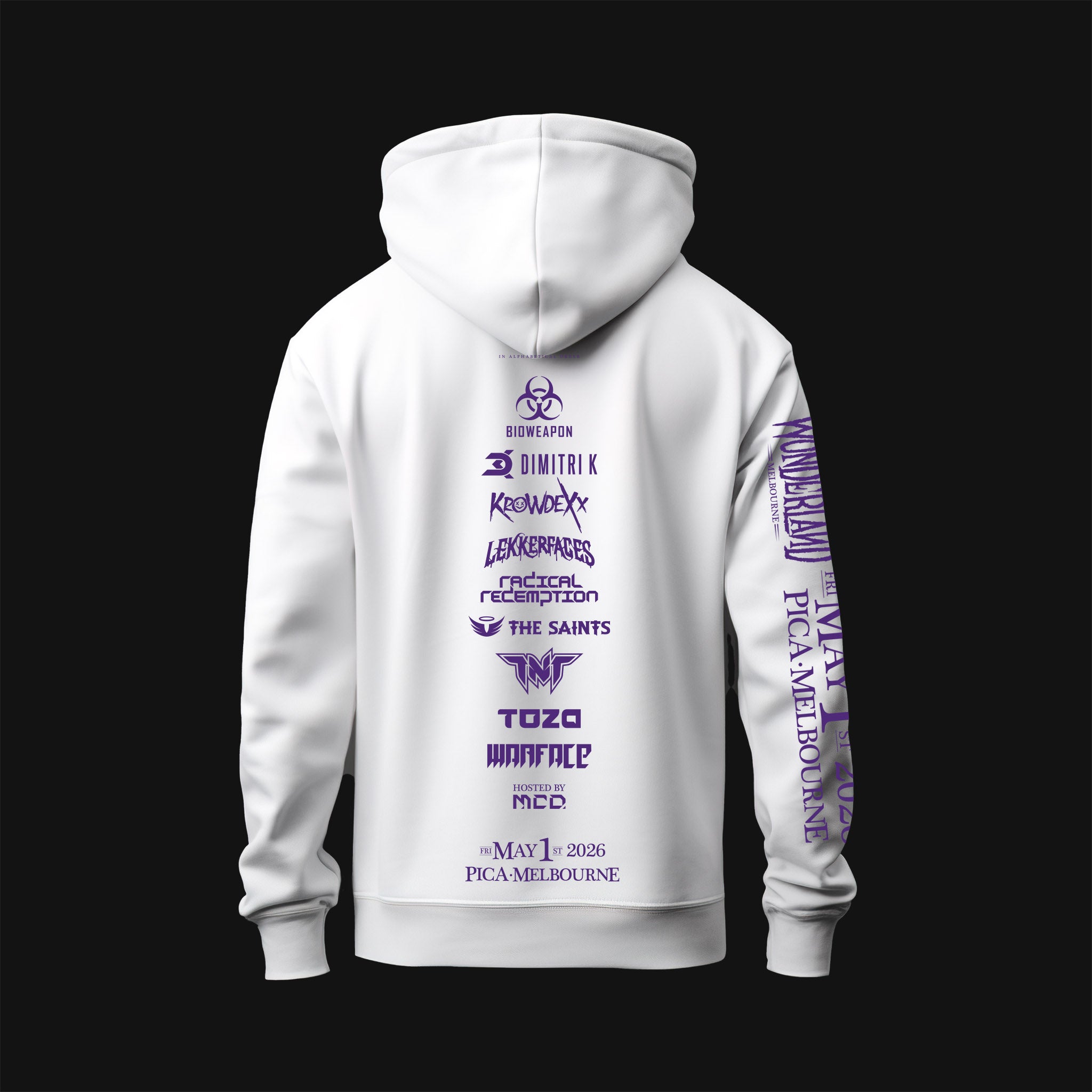 Shadows of Wonderland Hoodie 2026 WHITE