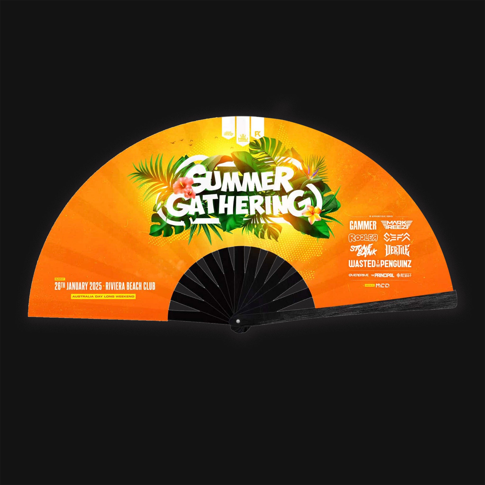 Summer Gathering 2025 - 33cm Hand Fan