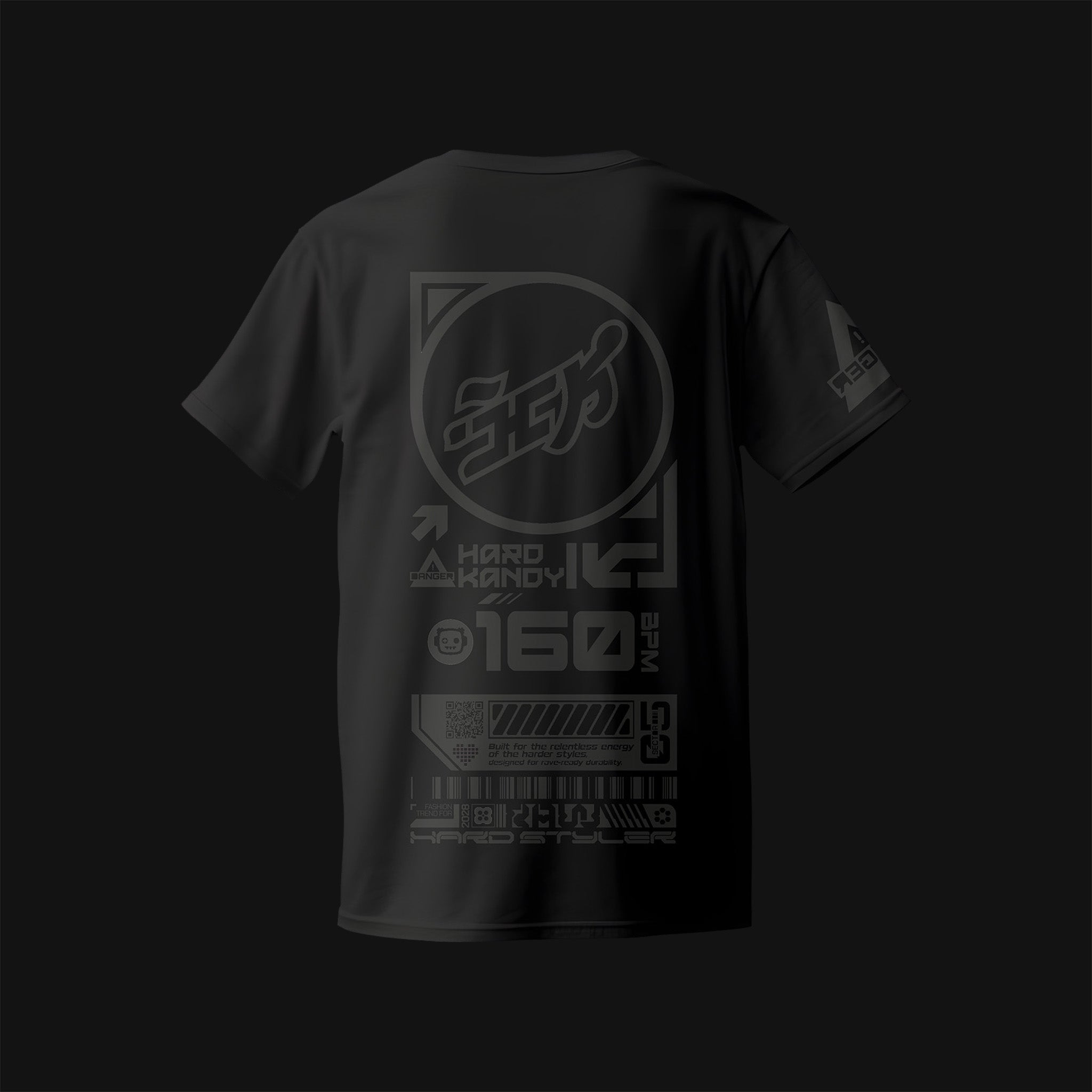 Hard Kandy “160 BPM” Danger Wear T-Shirt