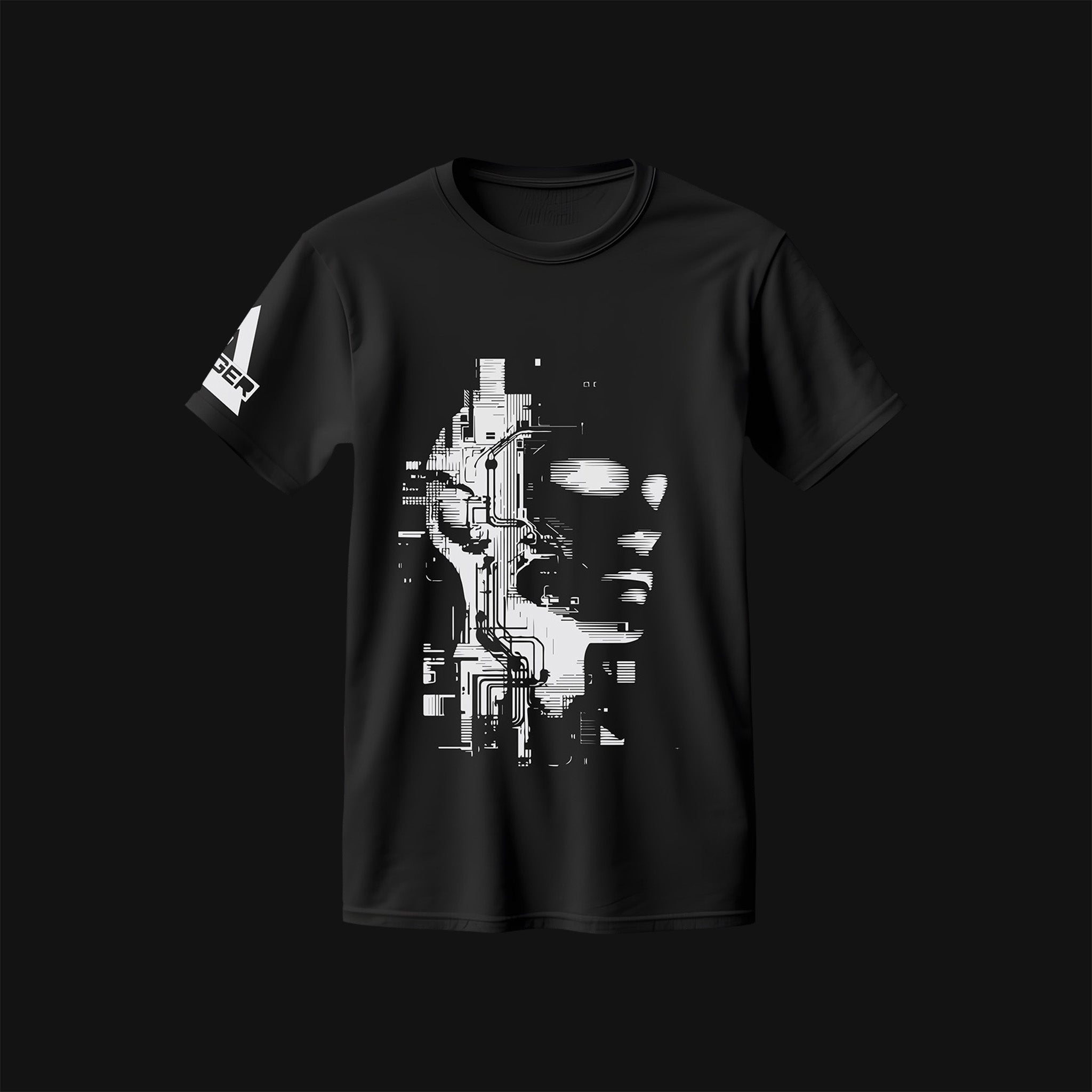 Hard Kandy “Cyber Circuit” Techwear T-Shirt
